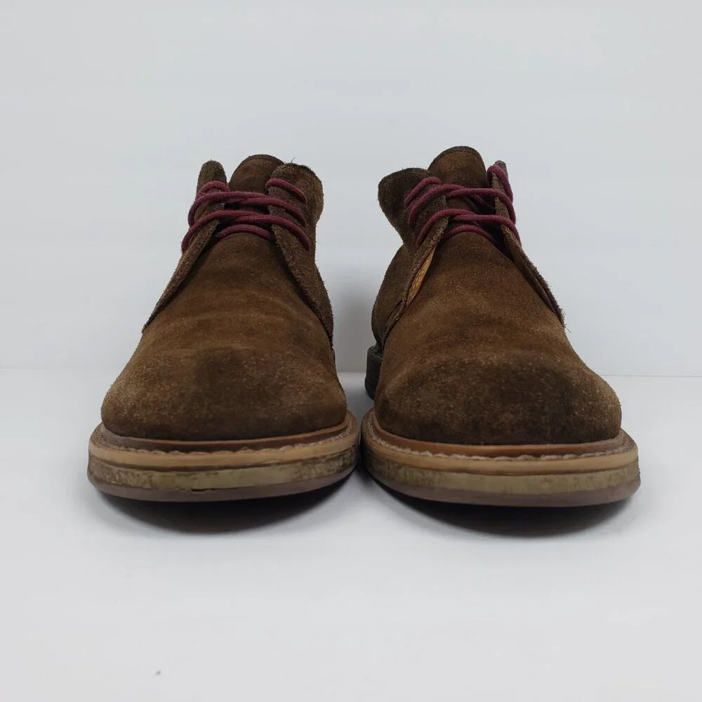 1901 Canyon Mens Size 9 Brown Suede Formal Casual Chukka Boots Shoes
